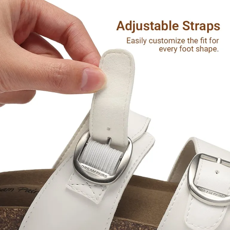 Kids’ Adjustable Buckle Slide Sandals