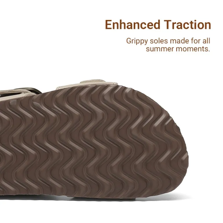 Kids’ Adjustable Buckle Slide Sandals