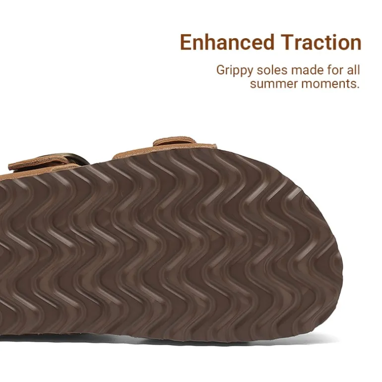 Kids’ Adjustable Buckle Slide Sandals