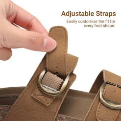 Kids’ Adjustable Buckle Slide Sandals