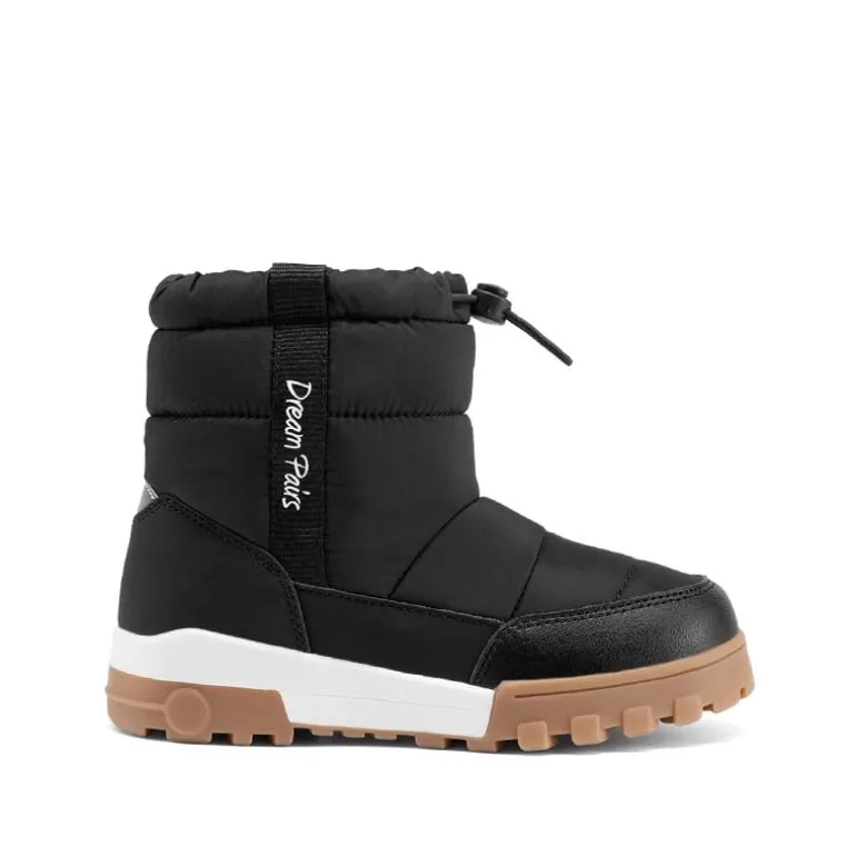 Kids’ Adjustable Drawstring Winter Snow Boots
