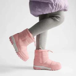 Kids’ Adjustable Drawstring Winter Snow Boots