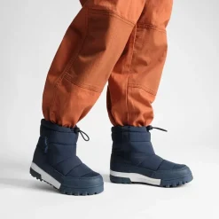 Kids’ Adjustable Drawstring Winter Snow Boots