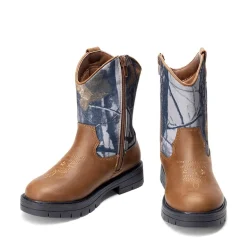 Kids’ American Flag Western Boots