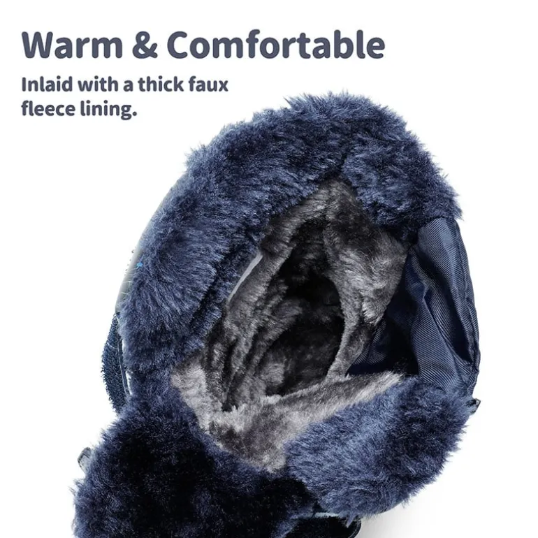 Kids Ankle Waterproof Snow Boots