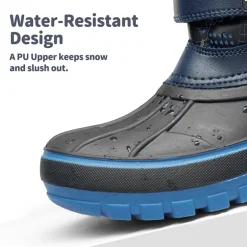 Kids Ankle Waterproof Snow Boots