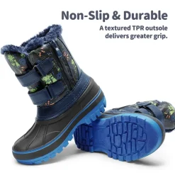 Kids Ankle Waterproof Snow Boots