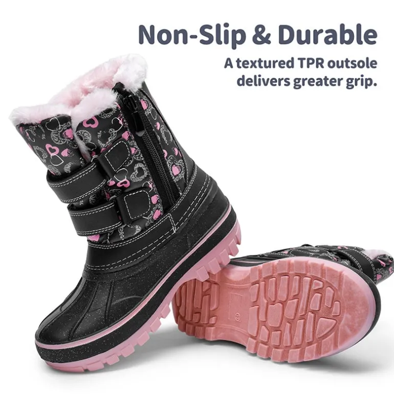 Kids Ankle Waterproof Snow Boots