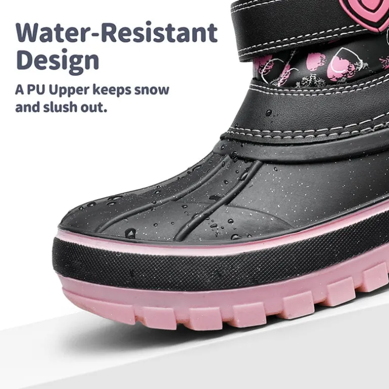 Kids Ankle Waterproof Snow Boots