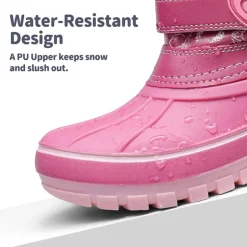 Kids Ankle Waterproof Snow Boots
