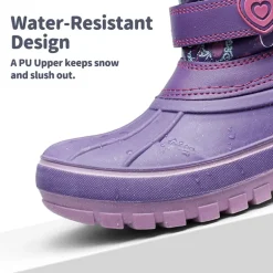 Kids Ankle Waterproof Snow Boots