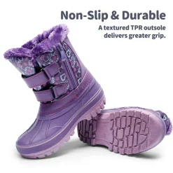 Kids Ankle Waterproof Snow Boots