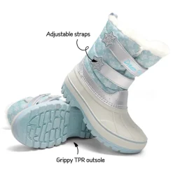 Kids Ankle Waterproof Snow Boots