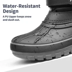 Kids Ankle Waterproof Snow Boots