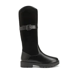 Kids Buckle Knee High Riding Boots