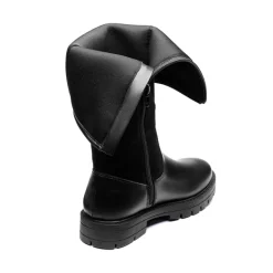 Kids Buckle Knee High Riding Boots