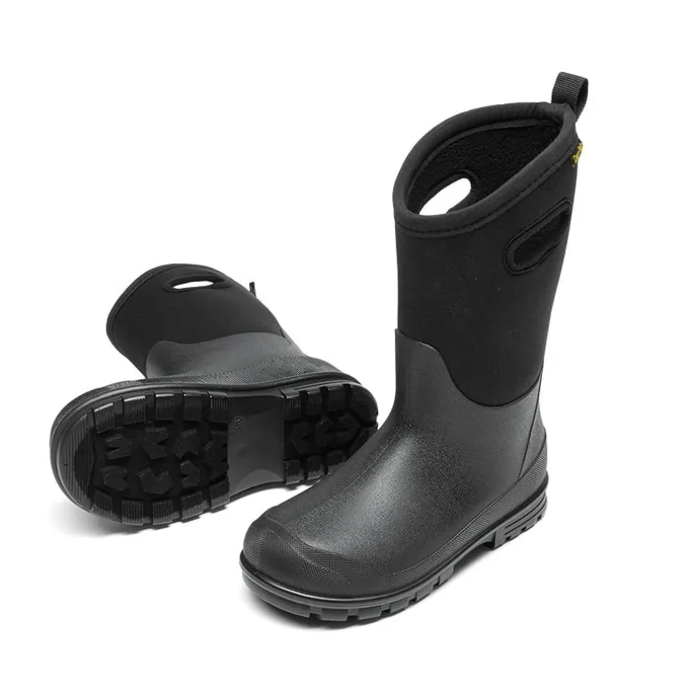 Kids’ Camo Pull-On Winter Snow Boots