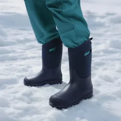 Kids’ Camo Pull-On Winter Snow Boots
