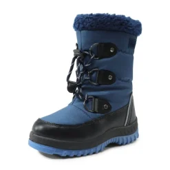 Kids Camouflage Slip Resistant Snow Boots