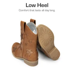 Kids Chic Glitter Western Boots