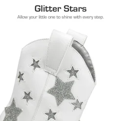 Kids Chic Glitter Western Boots