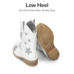 Kids Chic Glitter Western Boots