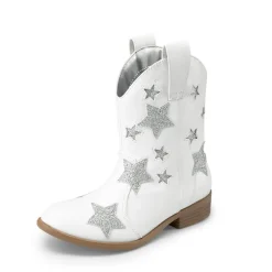 Kids Chic Glitter Western Boots