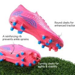 Kids Contoured Upper Soccer Shoes