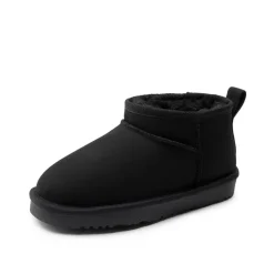 Kids’ Cozy Faux Suede Winter Boots
