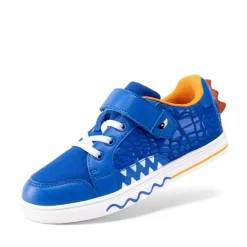 Kids’ Dinosaur-Inspired Hook-and-Loop Sneakers