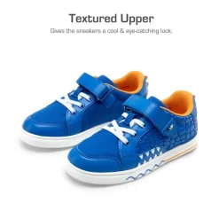 Kids’ Dinosaur-Inspired Hook-and-Loop Sneakers