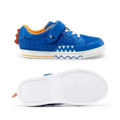 Kids’ Dinosaur-Inspired Hook-and-Loop Sneakers
