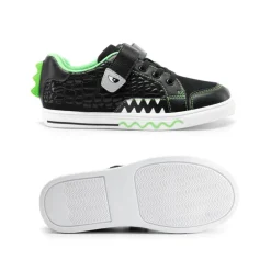 Kids’ Dinosaur-Inspired Hook-and-Loop Sneakers