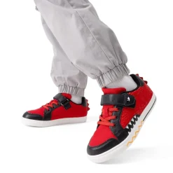 Kids’ Dinosaur-Inspired Hook-and-Loop Sneakers