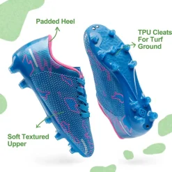 Kids Earth Surface Pattern Soccer Shoes