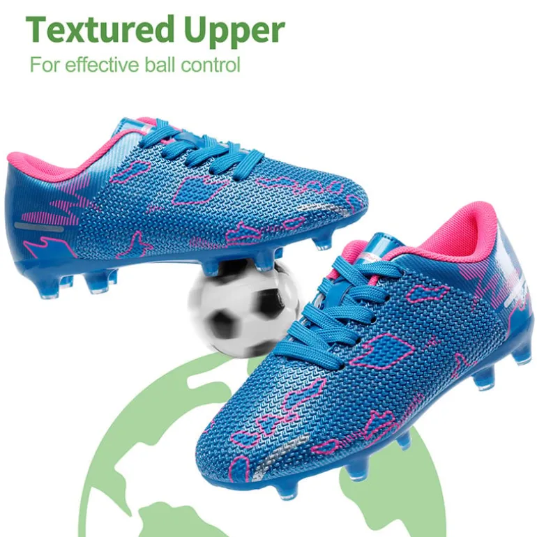 Kids Earth Surface Pattern Soccer Shoes