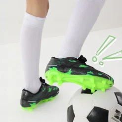 Kids Earth Surface Pattern Soccer Shoes