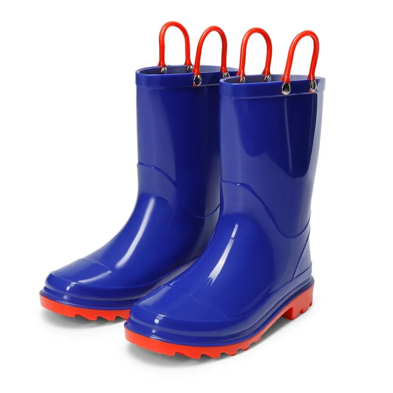 Kids' Easy-on Waterproof Rain Boots