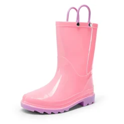 Kids' Easy-on Waterproof Rain Boots