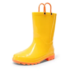 Kids' Easy-on Waterproof Rain Boots