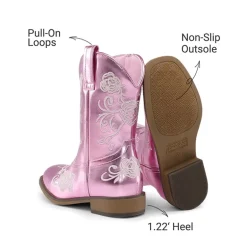 Kids’ Embroidered Cowboy Boots