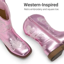 Kids’ Embroidered Cowboy Boots