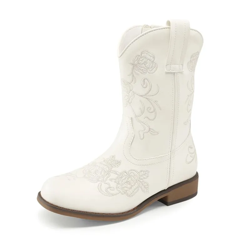 Kids’ Embroidered Cowboy Boots