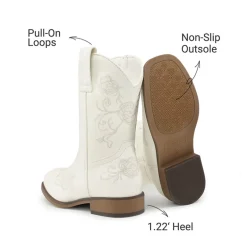 Kids’ Embroidered Cowboy Boots