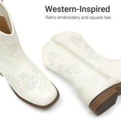 Kids’ Embroidered Cowboy Boots