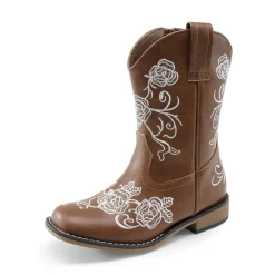 Kids’ Embroidered Cowboy Boots