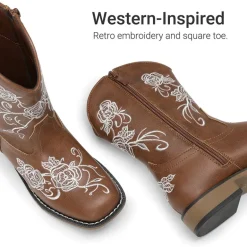 Kids’ Embroidered Cowboy Boots