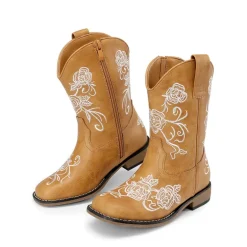 Kids’ Embroidered Cowboy Boots