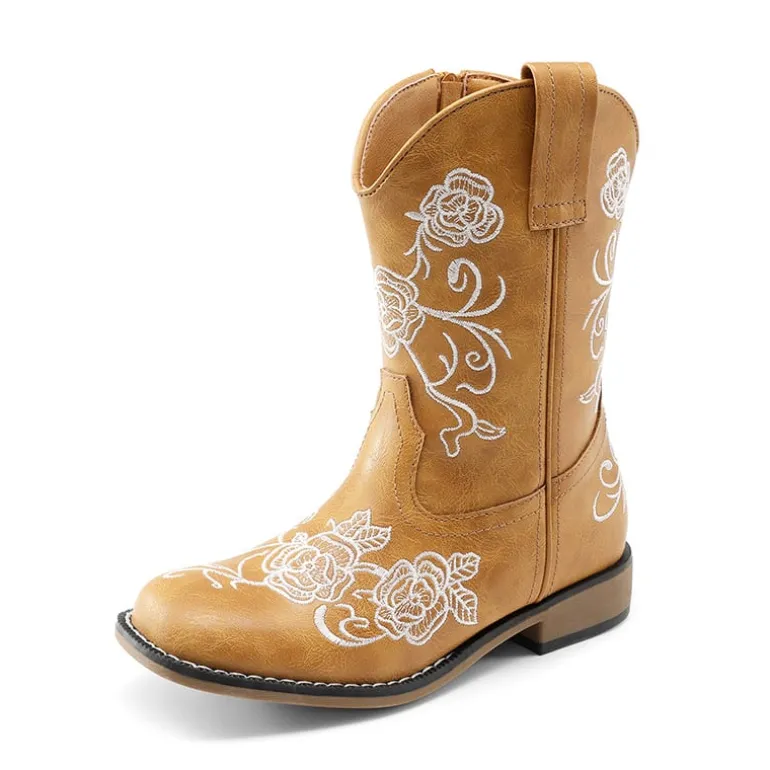 Kids’ Embroidered Cowboy Boots