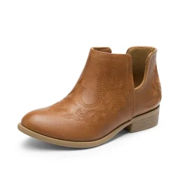 Kids Embroidery Cowgirl Boots